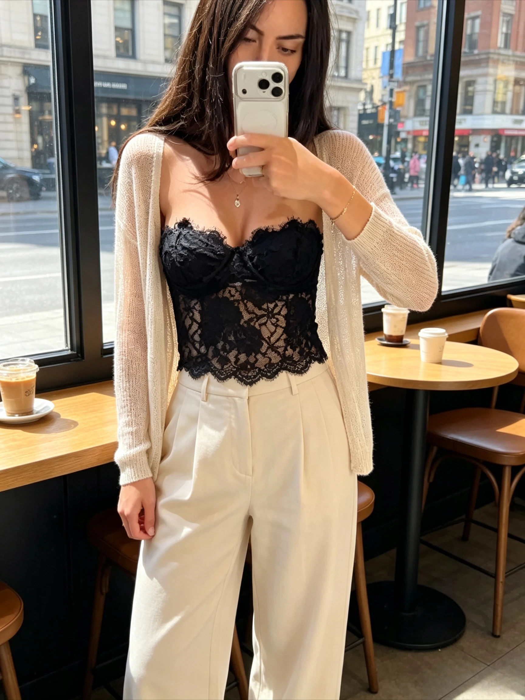 Haut corset noir en dentelle sans bretelles, body transparent à motif floral, bustier à franges, parfait pour les soirées, les clubs et les rendez-vous galants