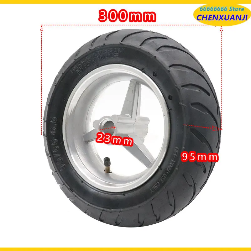 Wheel 90/65-6.5 Front or 110/50-6.5 rear rims Hub with tubeless vacuum tires for pocket bike 47cc 49cc 2 stroke small motorcyle