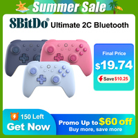 8BitDo Ultimate 2C for Nintendo Switch Bluetooth Wireless Controller Gamepad Ultimate C New Series Redesigned Simplified Version