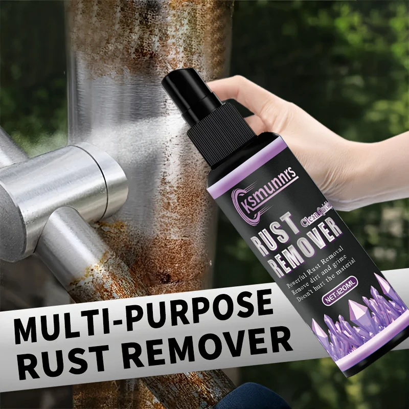 

[Универсальный спрей для полировки металла [Rust Remover] 120 мл | Средство для удаления ржавчины | Металл | Восстановите блеск, предотвращает окисление | Автомобили, Мать