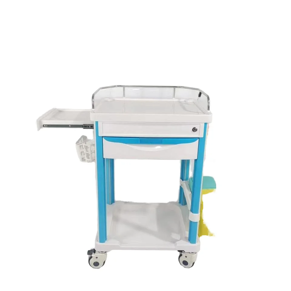 

High Quality Patient Emergency Trolleys Equipment Function Crash Cart