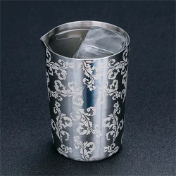 500ml Stainless Steel Stirring Tin Mixing Glass Preferred by Pros and Amateurs Alike, Make Your Own Specialty Cocktails Barware