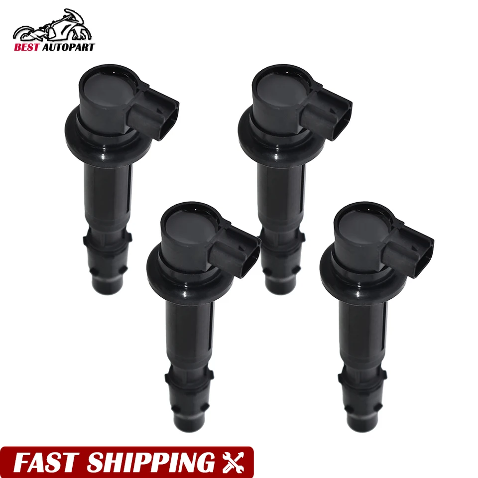 21171-1272 Set of 4PCS Ignition Coil for Kawasaki NINJA ZX-6R