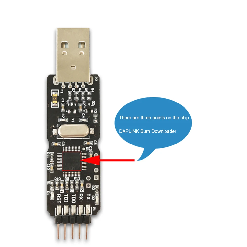 DAPLINK Serial Port Burner Open Source Substitutes JLINK/STLINK ARM STM32 Serial Port Burner Downloader Emulator