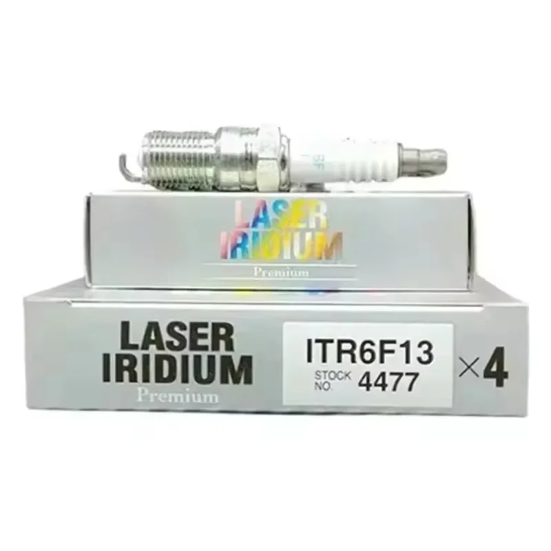 ITR6F-13 4477 4/6 قطعة ليزر إيريديوم اعة الشموع لفورد مازدا جاكوار فولفو ITR6F13-4477 3S4J-12405-AB