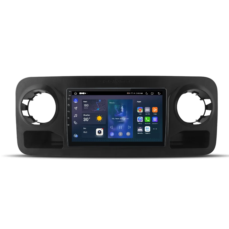 Junsun Carplay Android Auto Autoradio Voor Mercedes-Benz Sprinter 2018-2022 Gps Intelligente Systemen Tereo Multimedia Autoradio - afbeelding 2