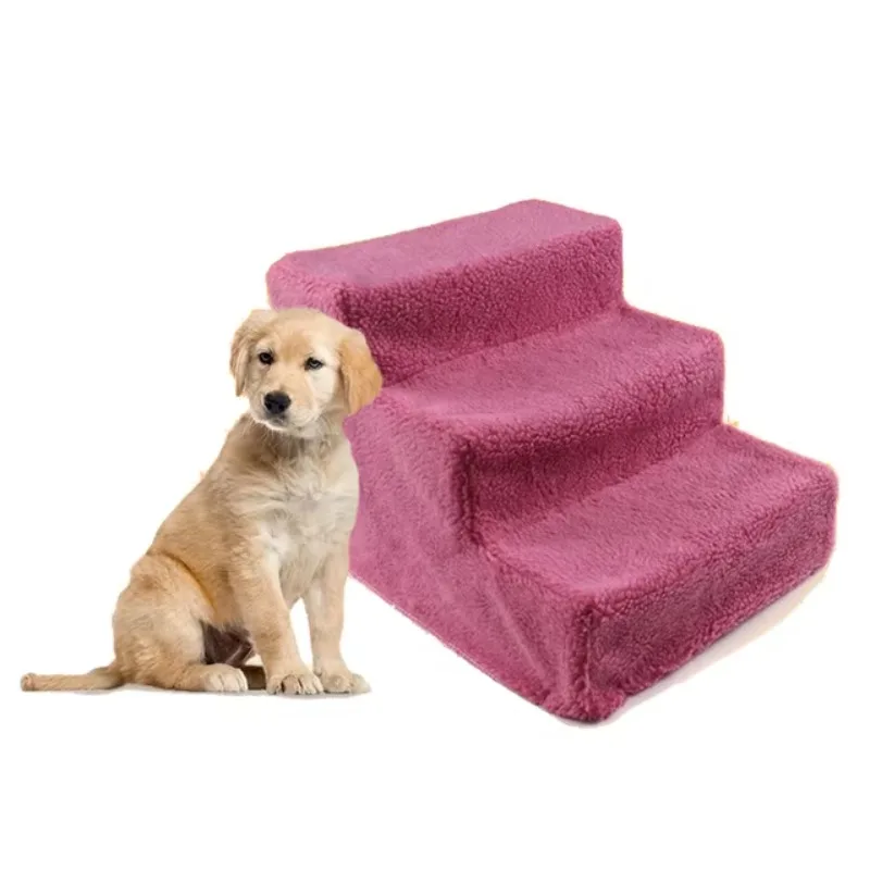 

Foldable Pet Steps and Stairs for Dogs and Cats