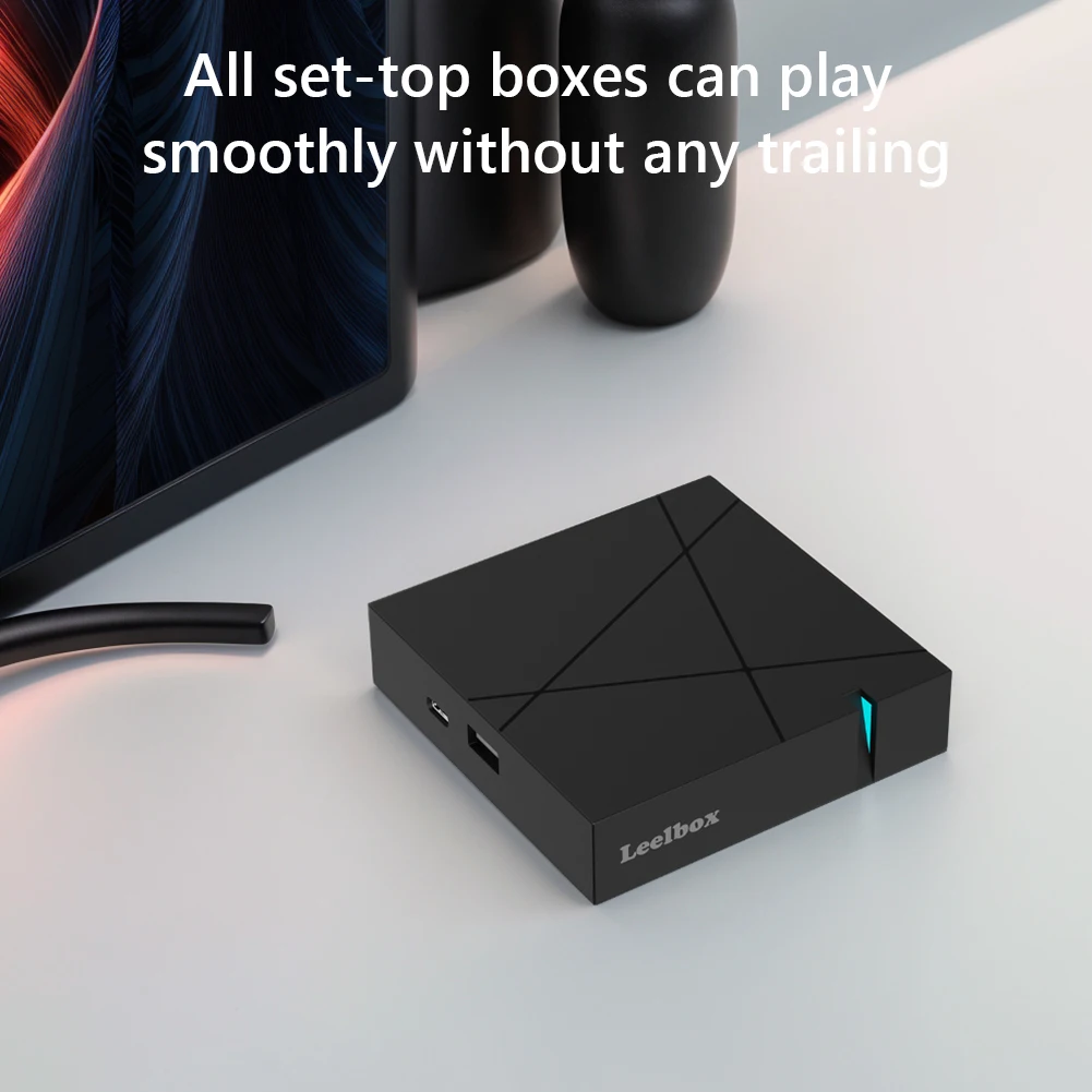 4K Ultra HD For Google TV Box 4GB 32GB Android 12 TV Box 2.4G/5G Dual WiFi Smart TV Box with Remote