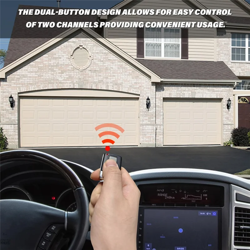موديلات بديلة عن بعد لفتح باب المرآب العالمي ABAC-For Chamberlain، Craftsman-371LM 891LM، 893MAX، 893LM متوافقة