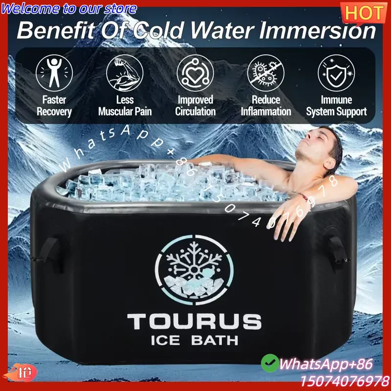 2026New New Arrival Outdoor PVC Ice Bath Pod Latest Design Cold Plunge Tub Accessory for Cold Therapy Recovery