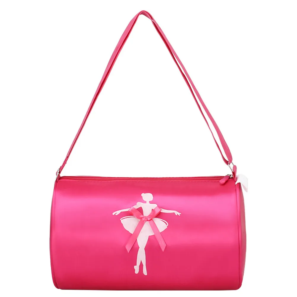 

Children Dance Bag Ballet One-Shoulder Cross-Body Large Capacity Sports Storage Bag for Shoes Clothes Phone Dance Backpack
