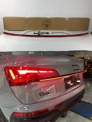 For Audi Q5 Q5L with continuous taillights  Unlock the dynamic flow warning light New Audi Q5 brake lights  Q5 to A8 LED