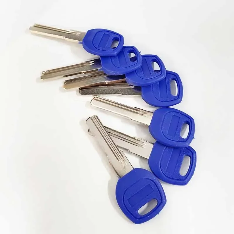 5-100 Pcs Blank Key BAODEAN 29mm Copper Plastic for Vertical Key Cutting Machine Keys Embryo Tool Civil House Door Blue