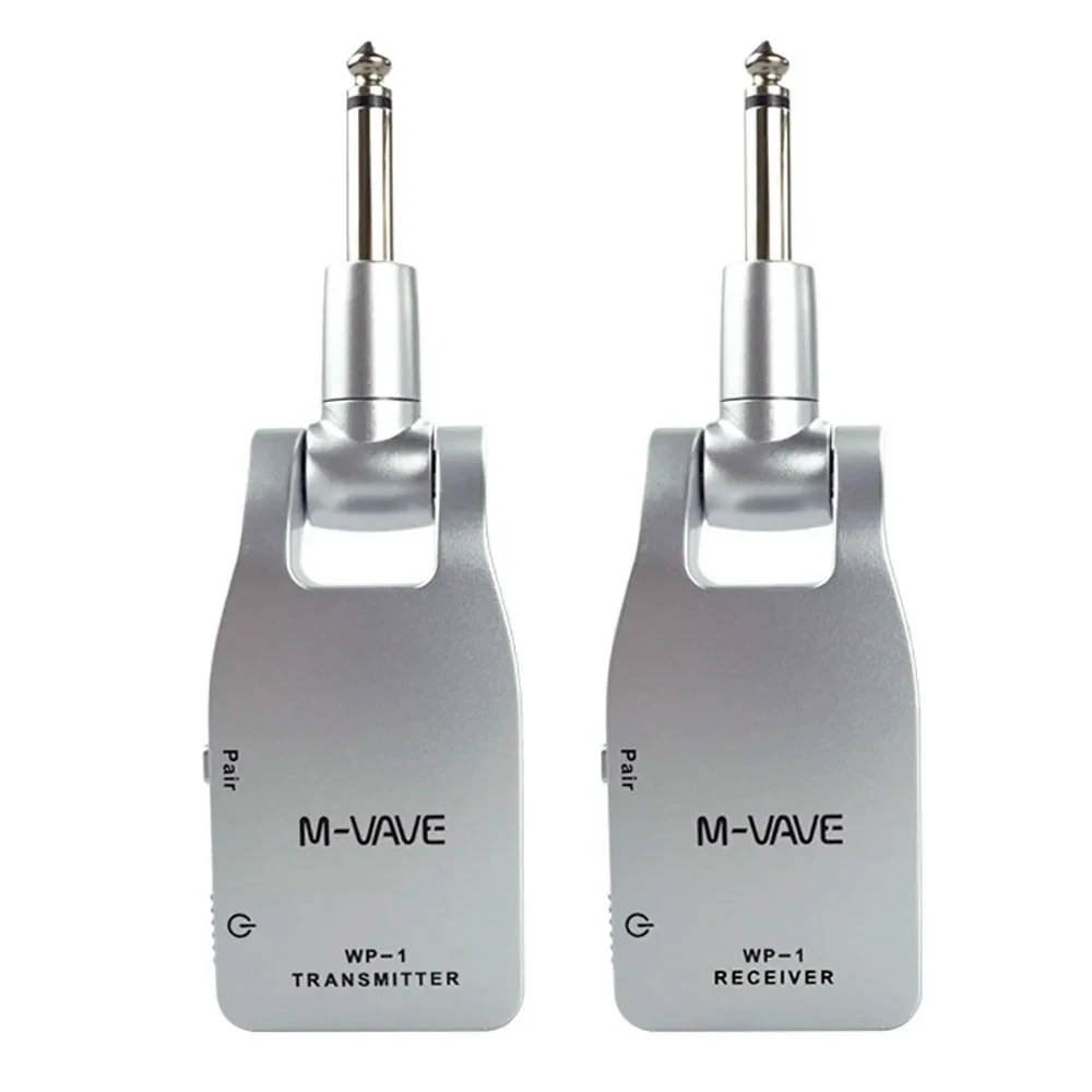 M-VAVE WP-1 2.4G Guitar Wireless Transmitter Receiver Tools Built-in Battery For Guitar Bass Pickup Stinged Instrument Parts