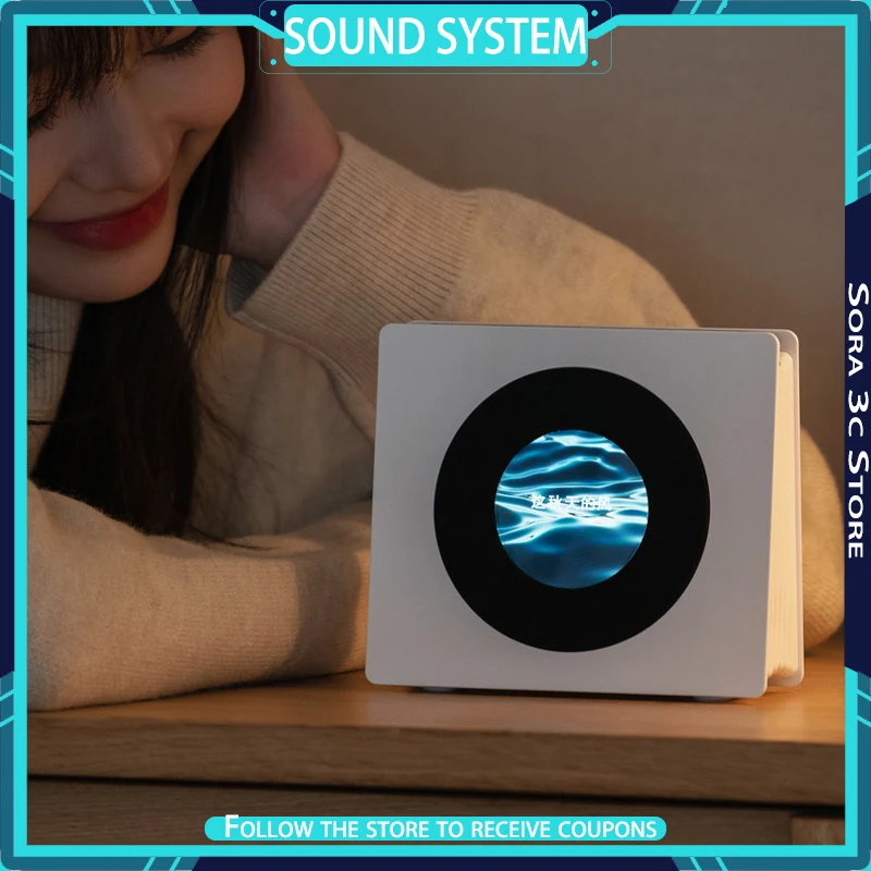 

Плавающая акустическая система с TFT-экраном высокого разрешения, поддержка четырех языков, многофункциональный динамик, подарок на день рождения