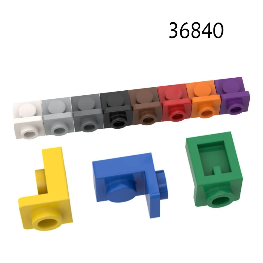 

Building Blocks Technological Parts 1x1 Reverse Bracket Board 30pcs Toys for Children Compatible With Brands 36840