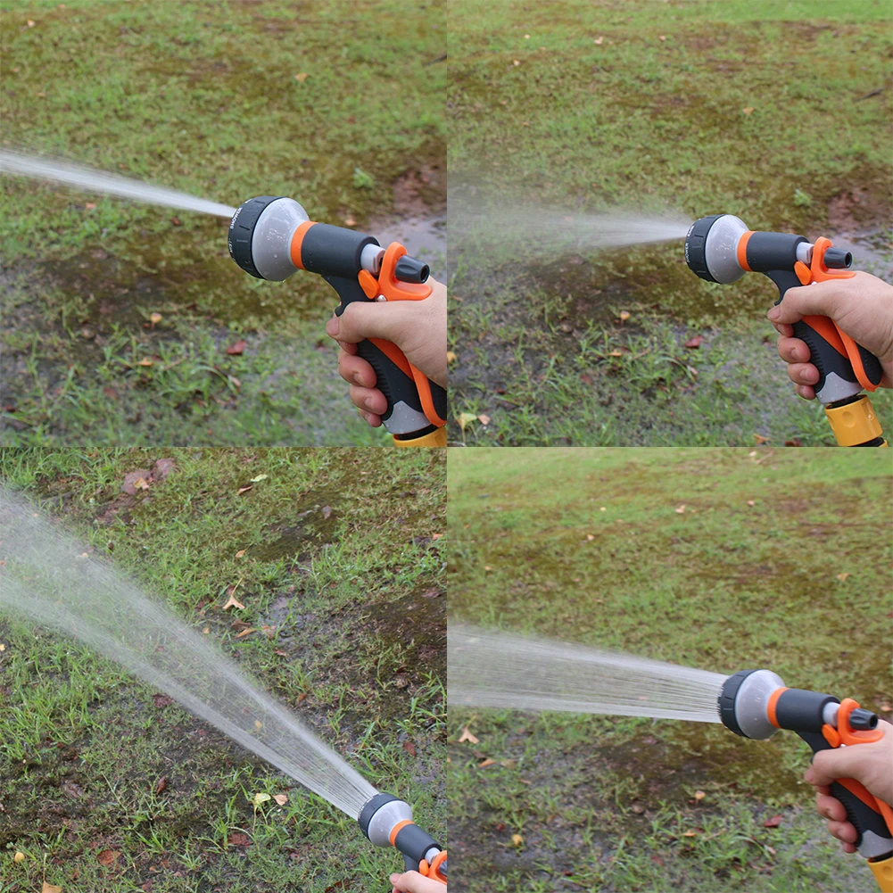 

Garden Hose Watering Sprayer High Pressure Spray Gun Watering Garden 8 Modes Portable High Pressure Water Gun for Lawn & Garden