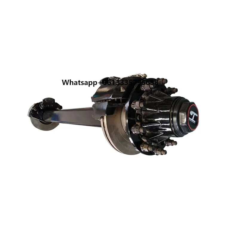 

Factory Priced FUWA 13t Steel Brake Disc Axle Semi-Trailer Truck Parts by Trailer Axle