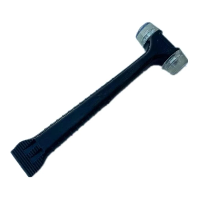 

652F 2 in 1 Rubber Hammer Double Head Portable Hammer Hand Tool Ergonomic Grip For Woodworking Mechanical Repair