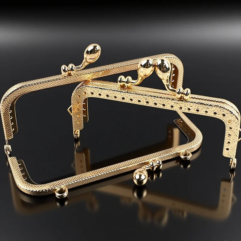 2Pcs 85-200mm Rangka Tas Model Kiss Clasp Gesper Logam Berukir Pegangan Tas Dompet Kunci Pegangan DIY Aksesoris Perlengkapan