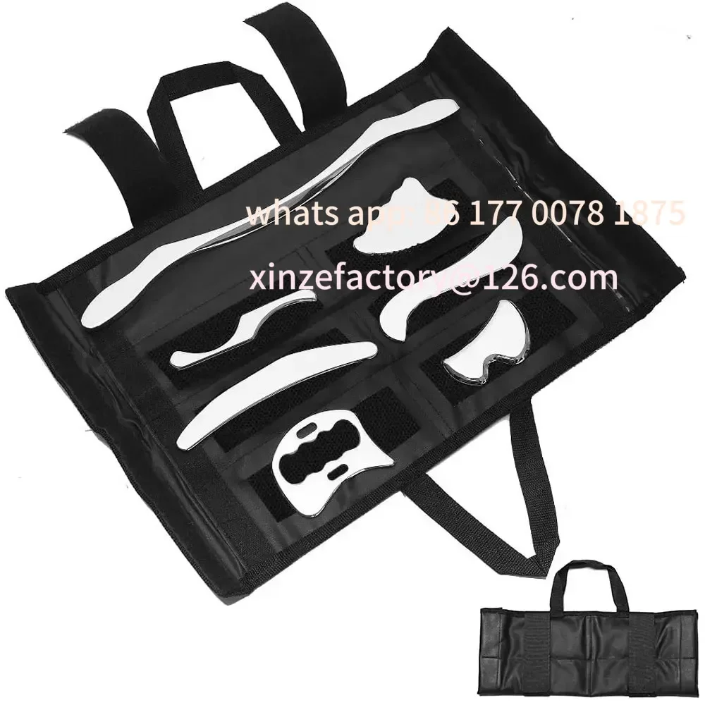 

Customizable 7 in 1 Muscle Scraper Tool Set for Deep Tissue Massage