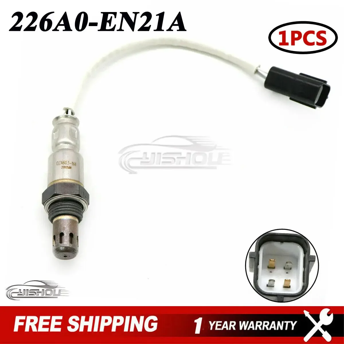 Nissan altima、o2、燃料、燃料、燃料、アルティマ、GT-R、最大a、molano、nv、quest、rogue、Infiniti、qx56、qx80、226a0-en21a用のダウンストリーム酸素センサー