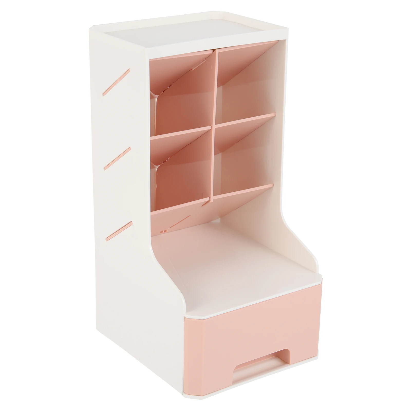 

Desktop Storage Box Inclined Pen Holder Stationery ganizer Makeup Brush Case Pencil Container Multi Layer Pen Box Storage