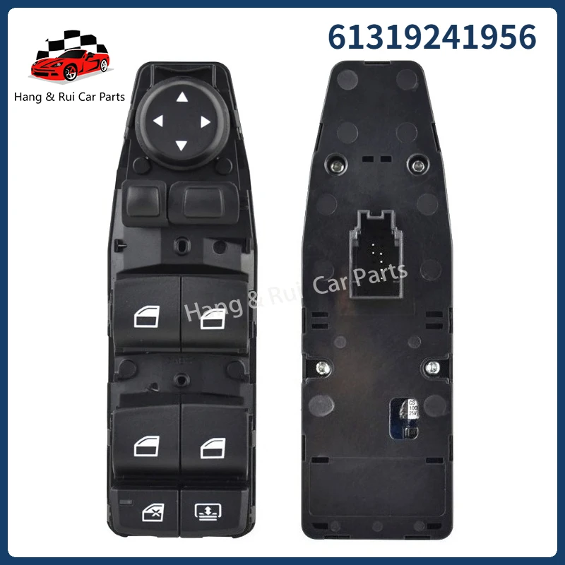 

61319241956 61319241955 Для BMW 5 и 6 серий F06 F07 F10 F11 X3 F25: Кнопка управления стеклоподъемником со стороны водителя, главный переключатель