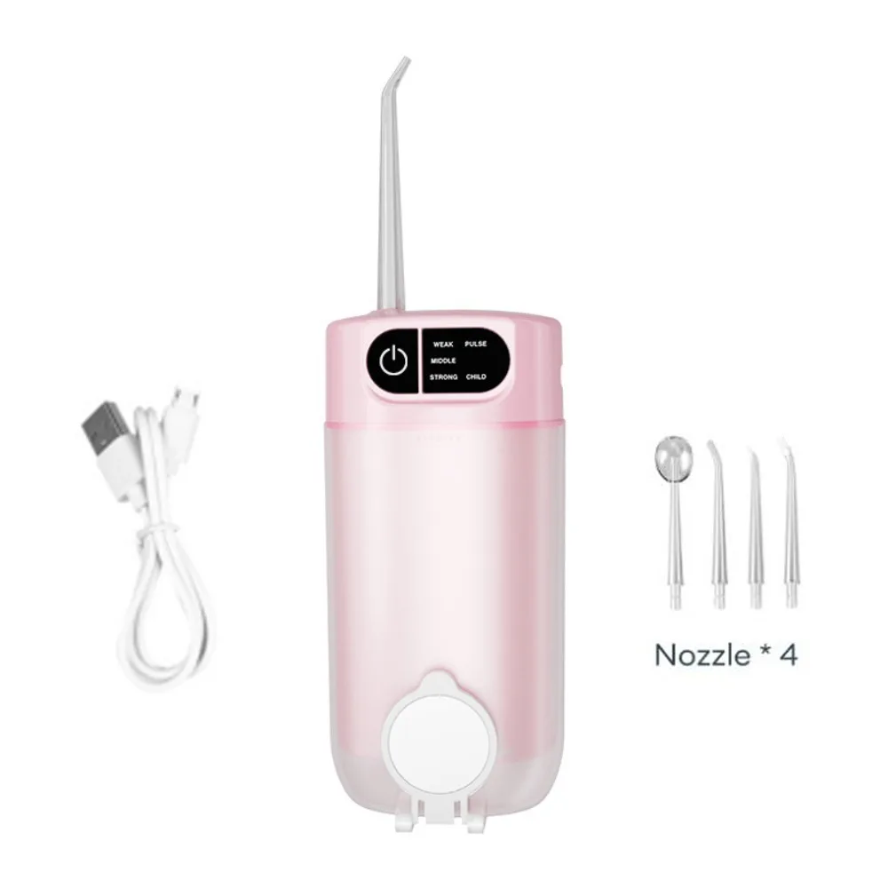 

Oral Hygiene 300ML Electric Oral Irrigator Portable Cordless Electric Tooth Flusher Smart 5 Modes Tooth Scaler Braces Care