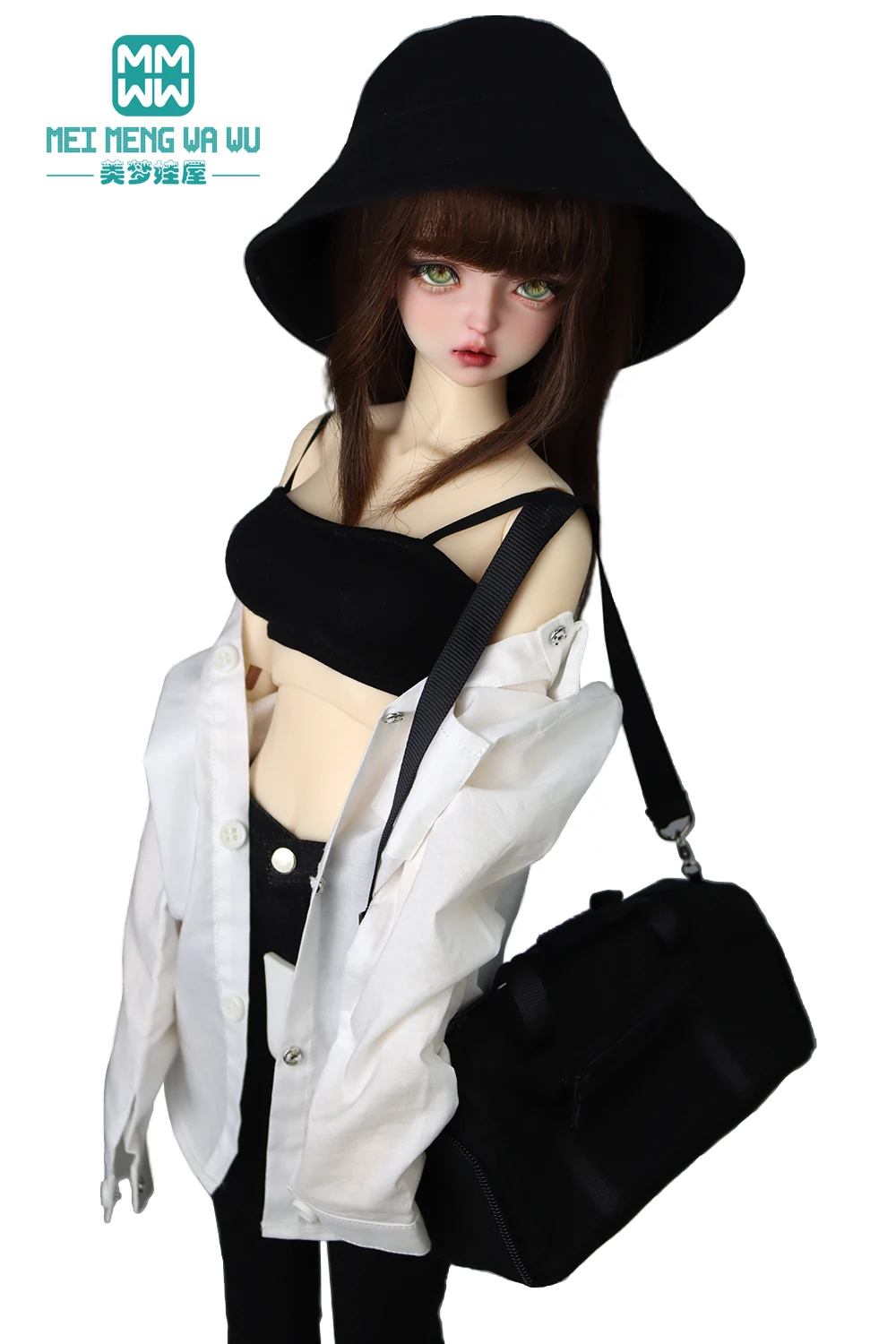 1/3 60cm DD SD BJD Puppenkleidung Spielzeug Gelenkpuppen Mode-Trägertop T-Shirts Geschenk für Mädchen – Detail 15