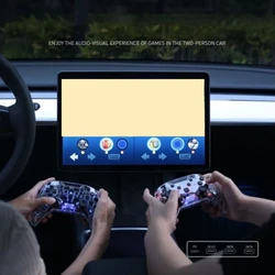 Per Tesla Screen Controller Car PC Video Gamepad Joystick con doppia vibrazione per Tesla Model 3 Y X S Joystick di gioco