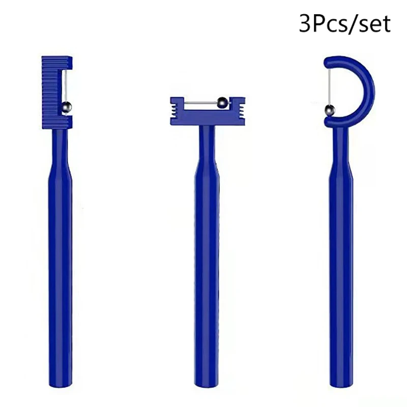 3pcs Children Tongue Tip Trainer Tongue Oral Muscle Training Autism Language Pronunciation Rehabilitation Therapy Training Aids