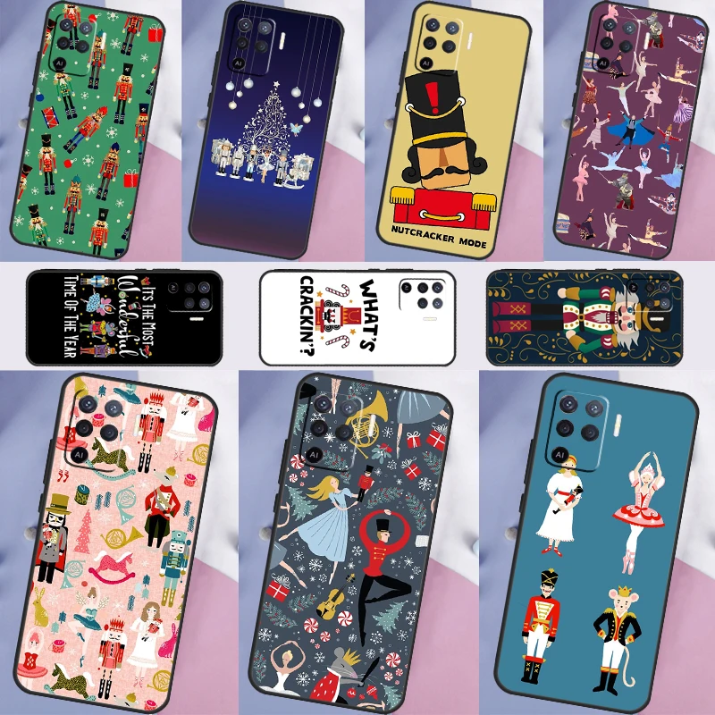 Clara's Nutcracker Ballet Funda For OPPO A5 A9 2020 A31 A53 A52 A72 A15 A16 A83 A91 A93 A54 A74 Find X3 X5 Pro Case