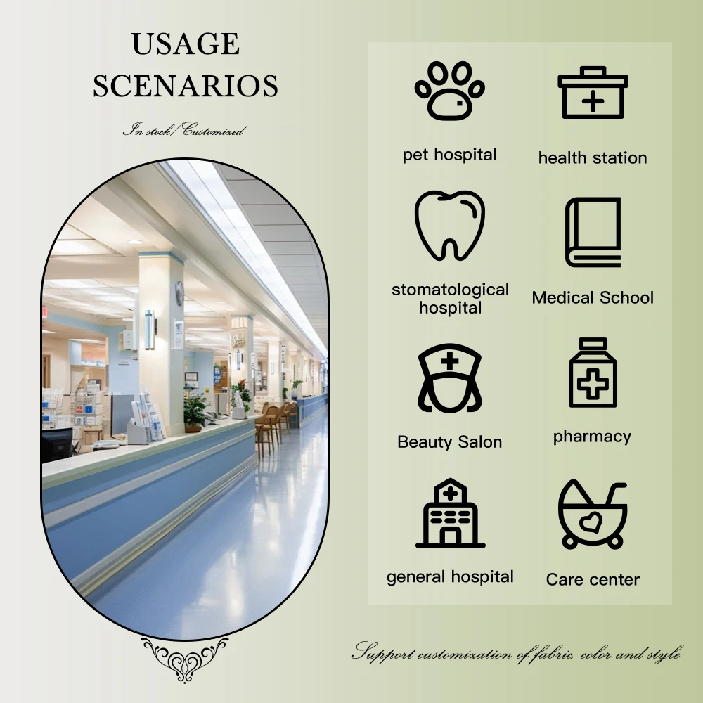 Medical Scrubs Uniform Women Nurse Scrub Set Pocket Top+Pants 2 Piece Suit Nursing Operating Room Clothes Beauty Salon Work Wear