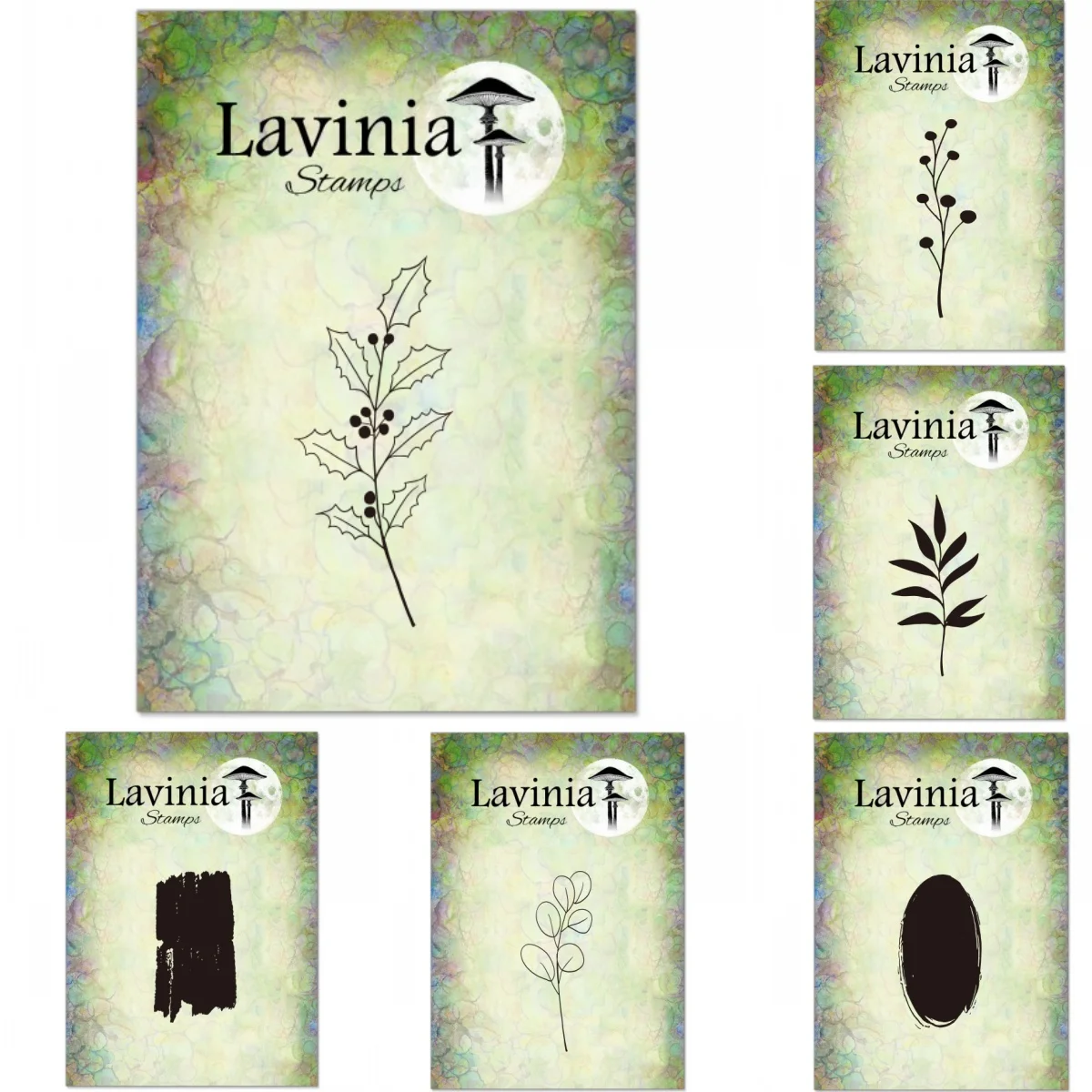 

New Berries Laurel Eucalyptus Twig Shape Clear Stamps for DIY Scrapbook Embossed Paper Card Craft Template Supplies Decoration