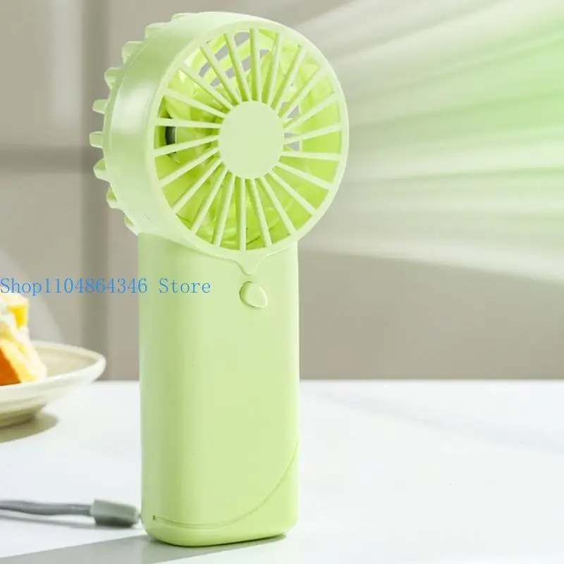 652F Portable Pocket Fan Cooling Handheld Travel Cooling Mini Fan AM3 Battery Operated Office Outdoor Home Mini Cooling Fan