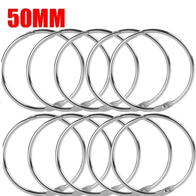 Metal Loose Leaf Binder Rings for Book Binding