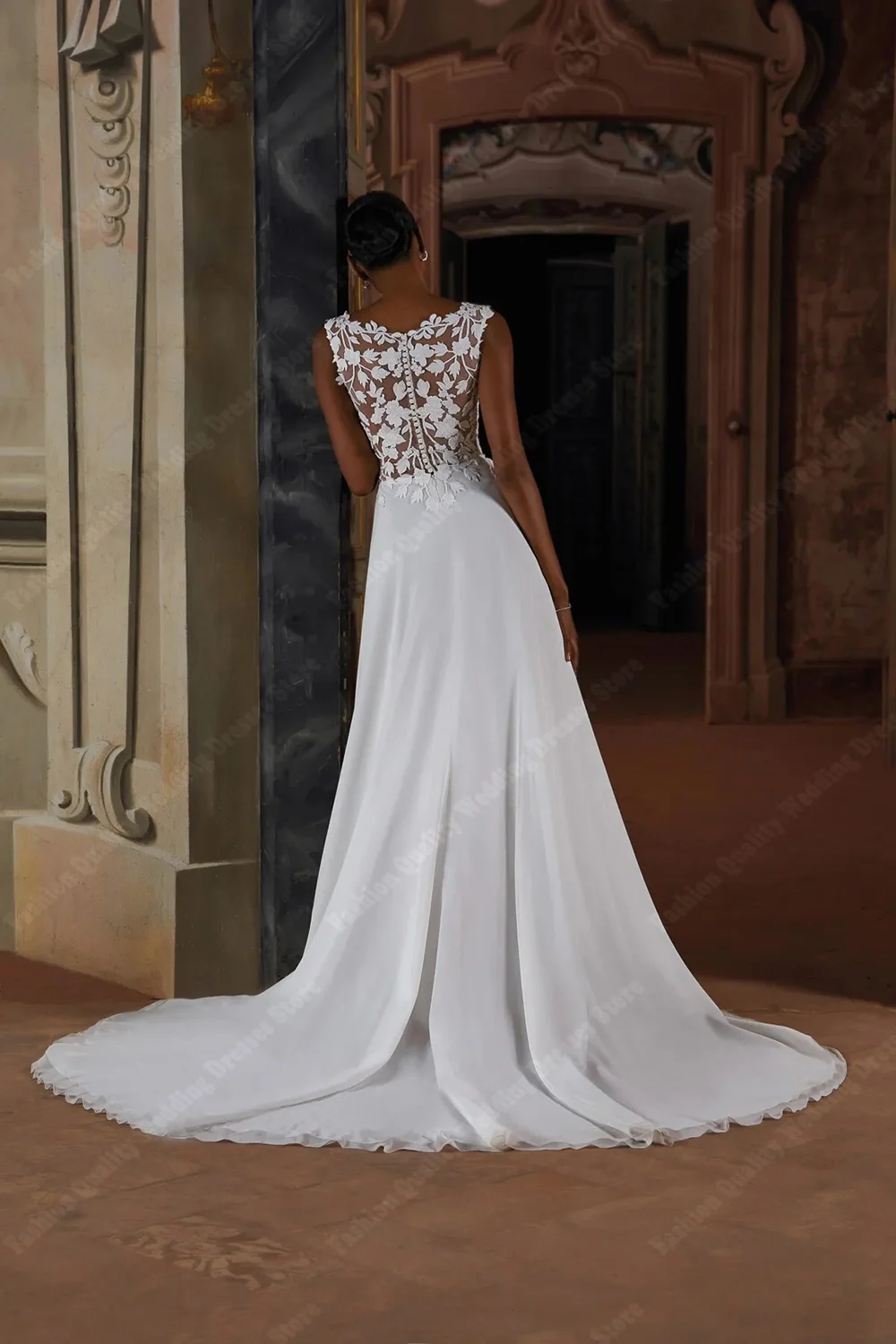 Charming A-Line Women Wedding Dresses Bright Sweetheart Collar Bridal Gowns Princess Mopping Length Vestido De Novia Customized