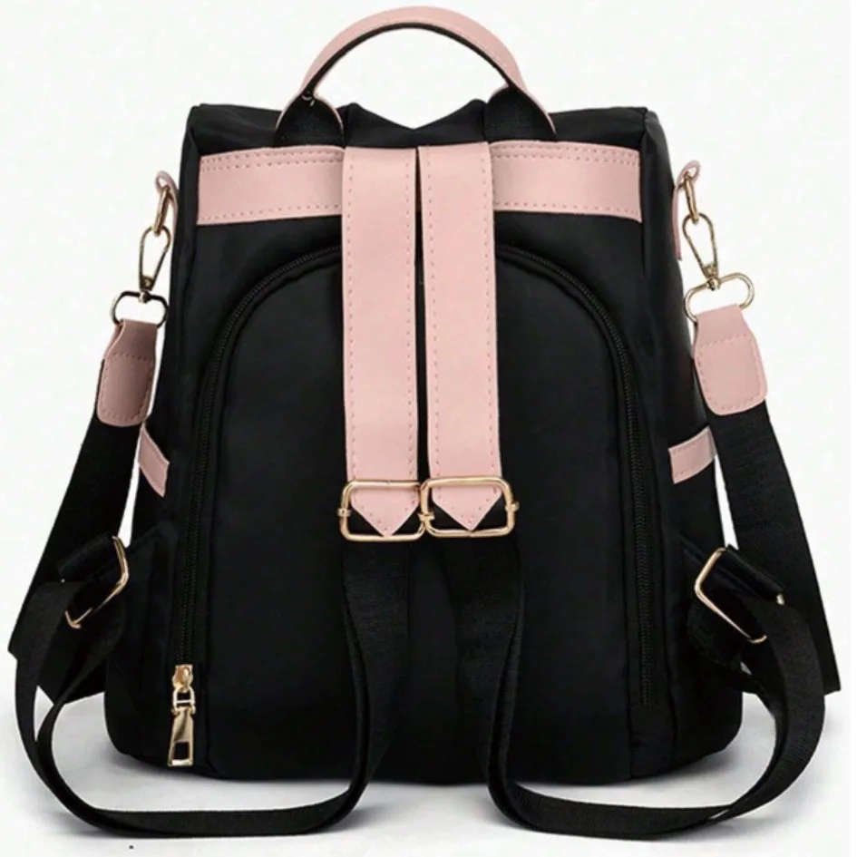 Backpack women's backpack travel anti-theft oxford cloth light and fashionable and versatile image 6