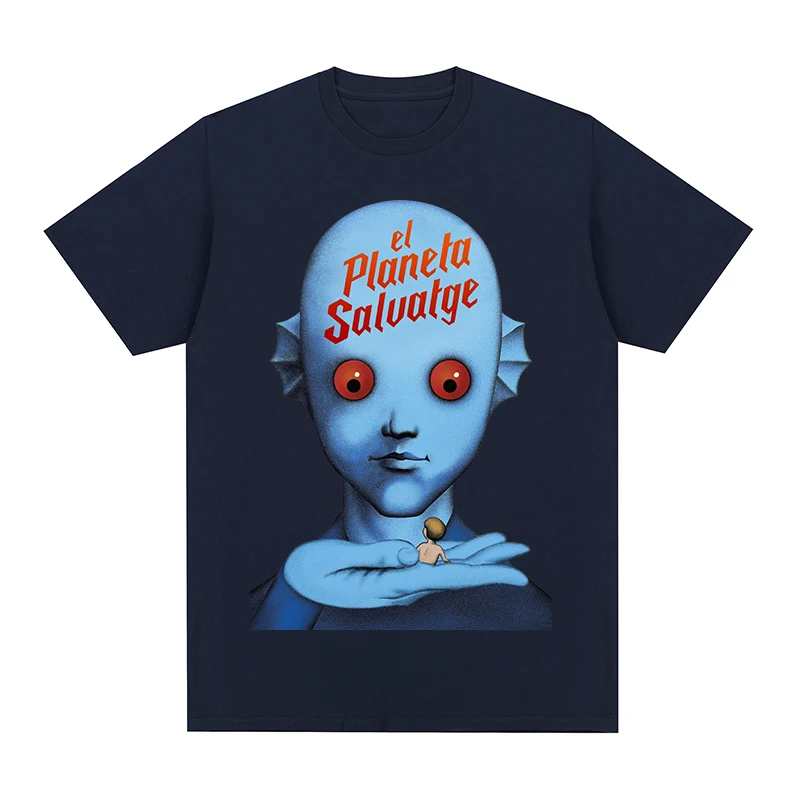 Fantastic Planet El planeta salvaje 70s Cult Movie t-shirt Cotton Men T shirt New TEE TSHIRT Womens tops