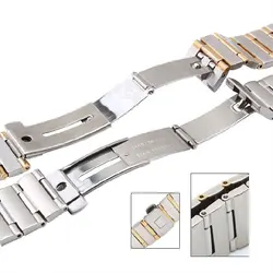 6MM 9MM Substitute OMG Watch Buckle Omega Collection Superba Double Press Folding Buckle Solid Steel Belt Watch Buckle Parts