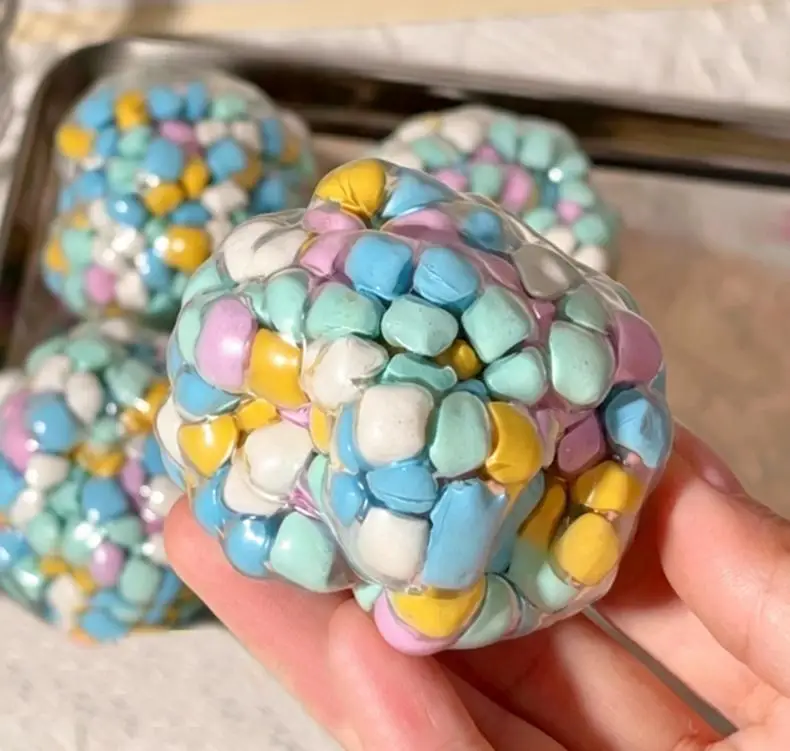 Image of Quetschbare Dopamin-Stressbälle Sensorisches Spielzeug für Erwachsene Angstlinderung Fidget Toys Quetschbälle für ADHS Autismus Konzentration