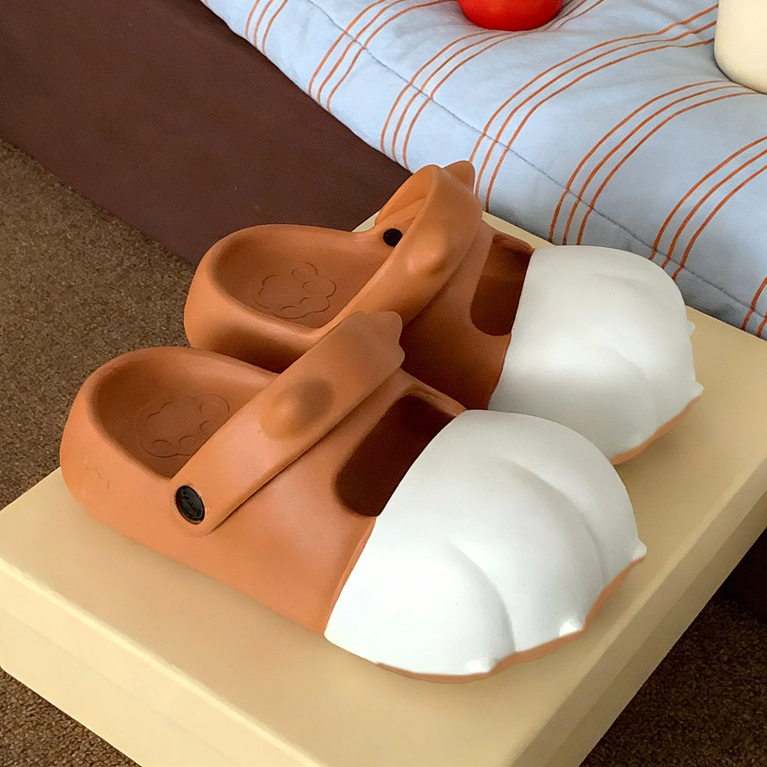 Women Men Cute Cat Claw House Slipper Summer EVA Non Slip Lightweight Soft Bathroom Indoor Outdoor Slides Cartoon Animal Sandals
