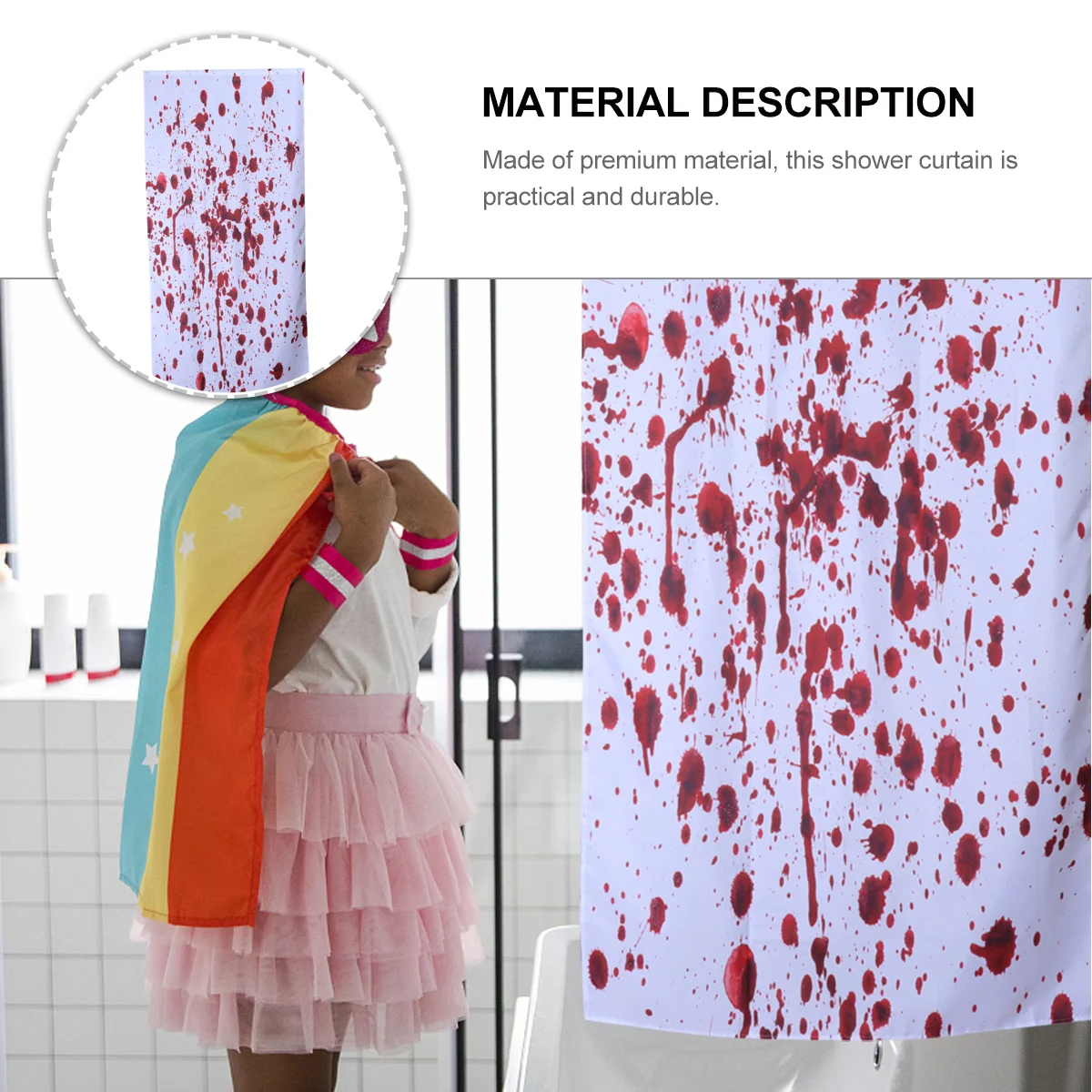 

shower curtain Halloween bath curtain Halloween bathing curtain bathroom shower curtain curtain