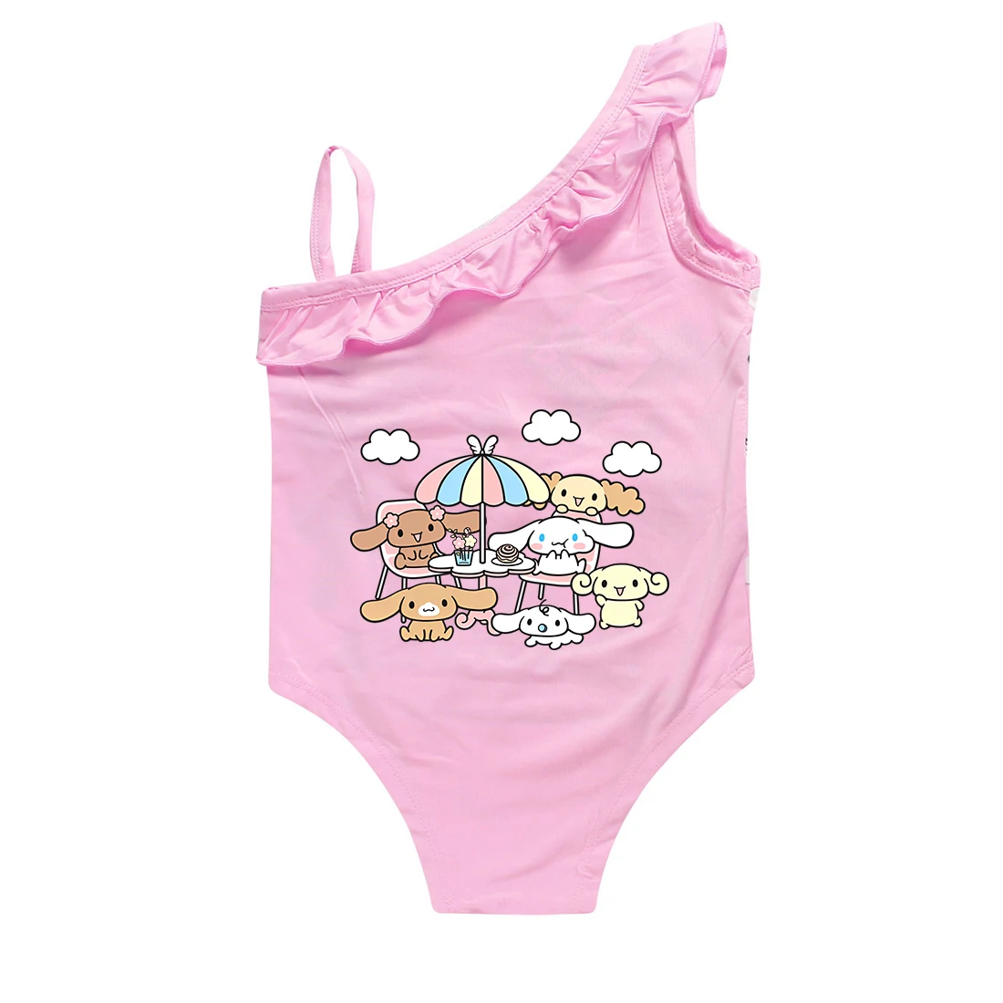 Niedlichen Cinna moroll Kleinkind Baby Badeanzug ein Stück Kinder Mädchen Schwimm outfit Kinder Bade bekleidung Badeanzug 2-9y