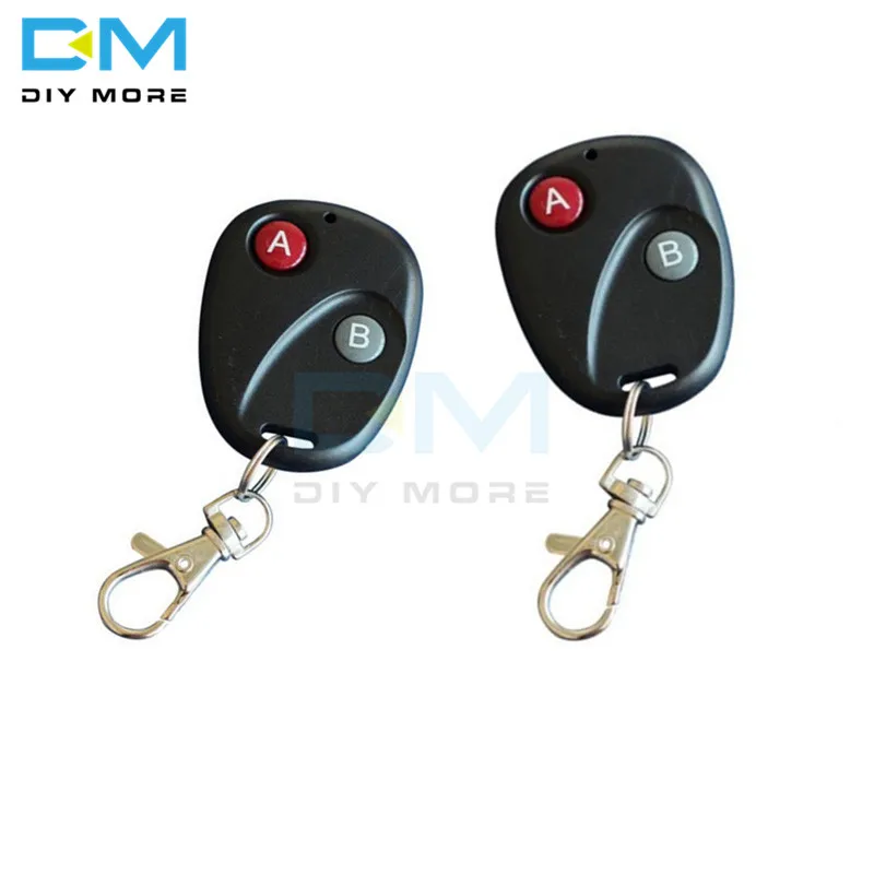 Wireless 315MHz 433MHz RF Remote Control Key Garage Gate Door Transmitter DC 12V 27A Fixed Code Controller