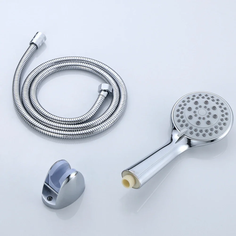 Shower Head Wall Bracket 5-Speed Adjustment Mode Handheld Shower Head Pressurized Hand Spray For Bathroom Maximum Flexibility
