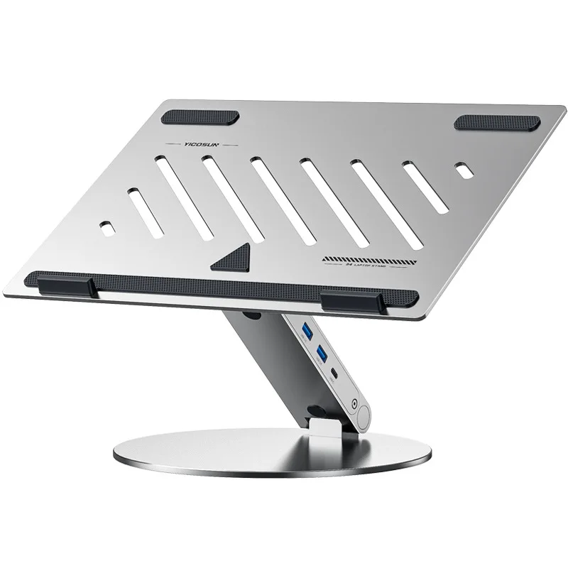 

Portable Laptop and Tablet Stand Teacher's Office Ergonomic 360 Degree Rotatable Aluminum Alloy