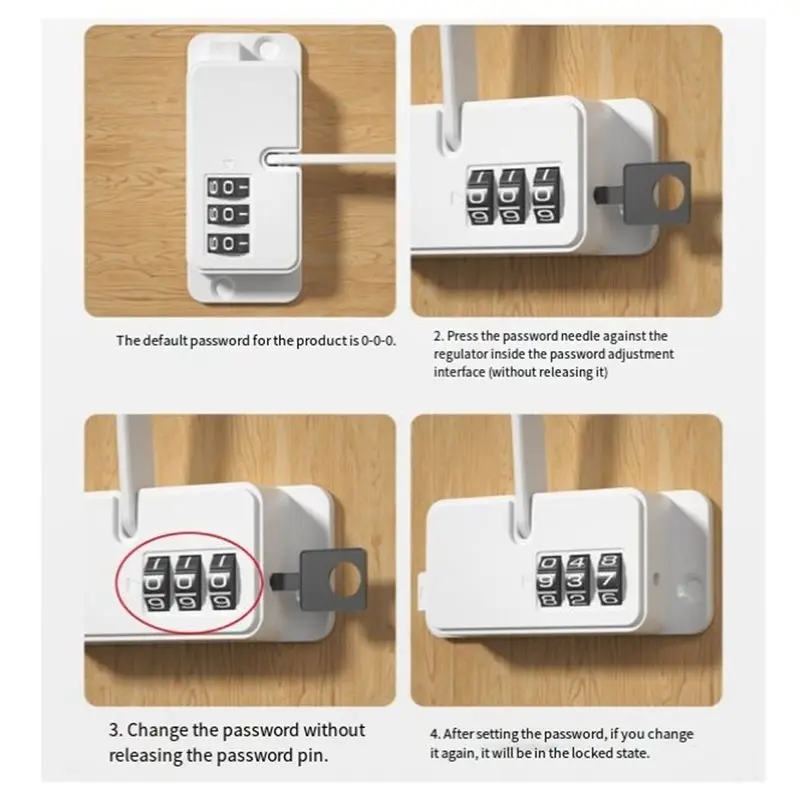 【THANKSGIVING DAY】For Effortless Access Control Combination Lock, Mechanism Customizable Security Code System, Advanced Locking