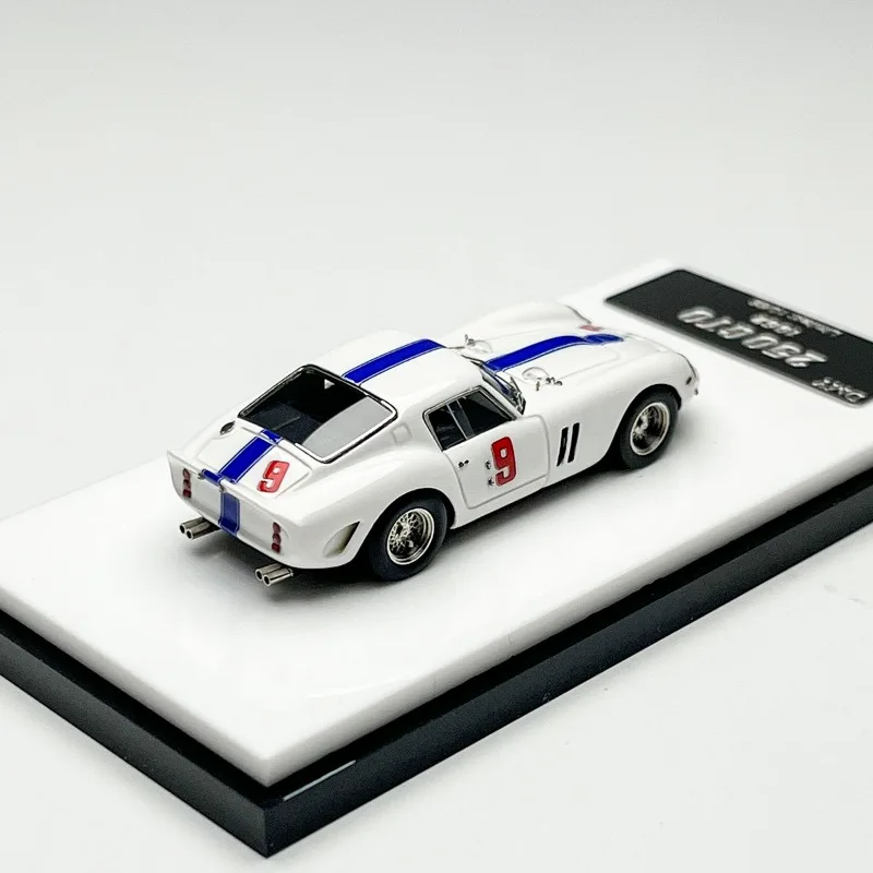 รถโมเดล DMY 1/87 250 GTO ปี 1962 รุ่นลิมิเต็ด 66 ชิ้น ผลิตจากเรซิ่นและโลหะหล่อขึ้นรูป ของสะสมสำหรับเด็กผู้ชาย ของขวัญคริสต์มาส